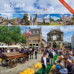 HOLLAND MAANDKALENDER 2025 30X30 - 8716951367834