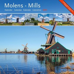 MOLENS MAANDKALENDER 2025 30X30 - 8716951367841