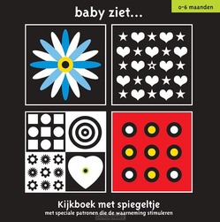 KIJKBOEK MET SPIEGELTJE / 0-6 MAANDEN - 9789002250590