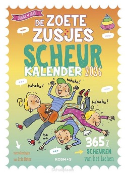 DE ZOETE ZUSJES MOPPENSCHEURKALENDER - ZOETE, HANNEKE DE - 9789043937290