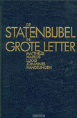 STATENBIJBEL GROTE LETTER NT1 MATTHEUS H - 9789061266983