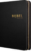 BIJBEL HSV MET PSALMEN ZWART LEER RITS - HERZIENE STATENVERTALING - 9789065395450