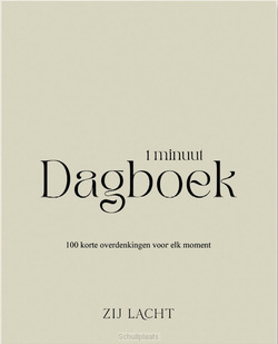 1 MINUUT DAGBOEK - ZIJ LACHT - 9789464250411