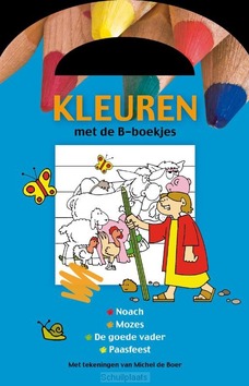 KLEURBOEK B-BOEKJE BLAUW - 9789465020372